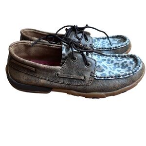 Twisted X Boat Shoe Driving Moc size 7